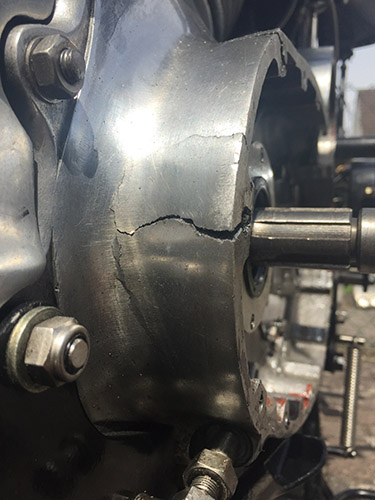 Vincent Rapide Bj 51 Stirndeckel